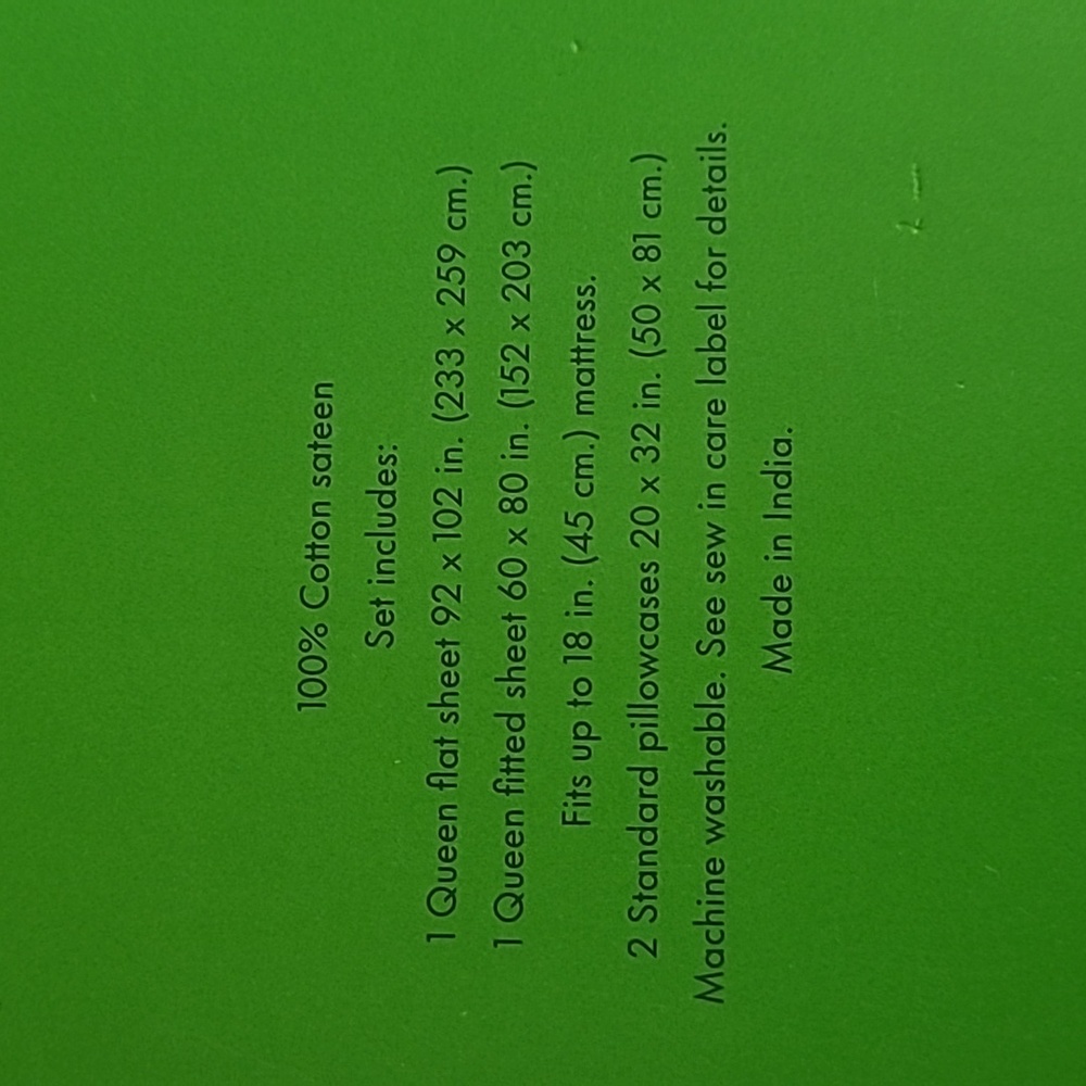 Kate Spade Queen Sheet Set - Picture 5 of 5